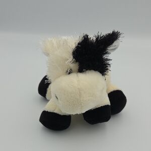 Ganz Webkinz Lil Kinz Cow Plush Black and White stuffed animal